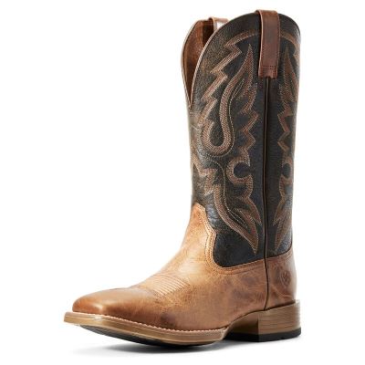 Ariat Barton Ultra - Western Laarzen Bruin / Zwart Heren - 38695-831